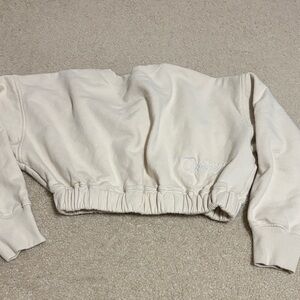 Civil Regime Cropped Sweatshirt